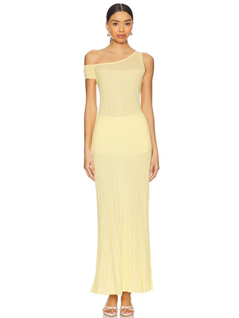 Hoda Maxi Dress in Buttercup